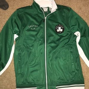 Full zip size medium Boston Celtics jacket
